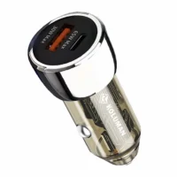شارژر فندکی فست شارژ دو پورت خودرو کلومن مدل KOLUMAN K-C106 95W