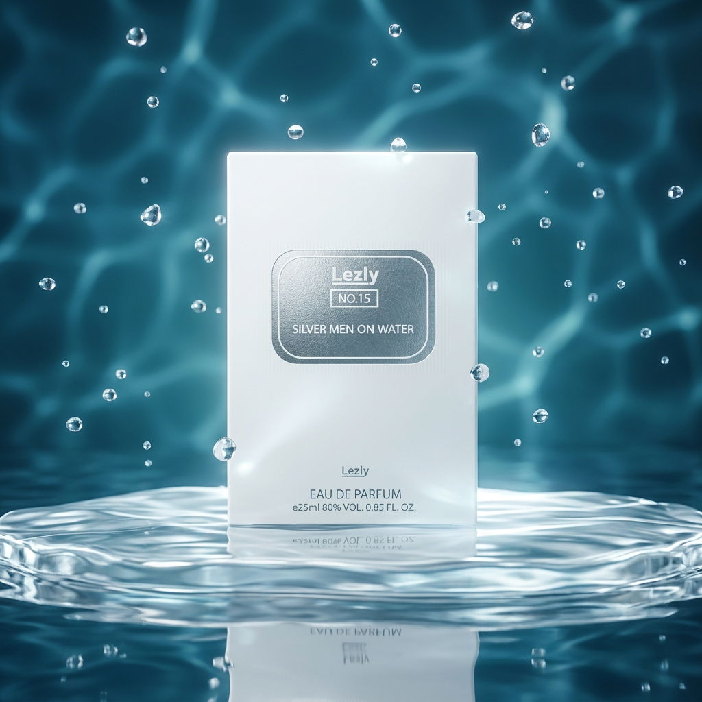 ادکلن لزلی سیلور مانتین واتر (Lezly Silver Mention Water) 25 میلی لیتر